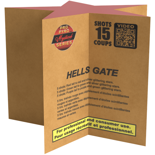 Mystical Pro Pyro Series Cakes - Pro Pyro Each Hell's Gate