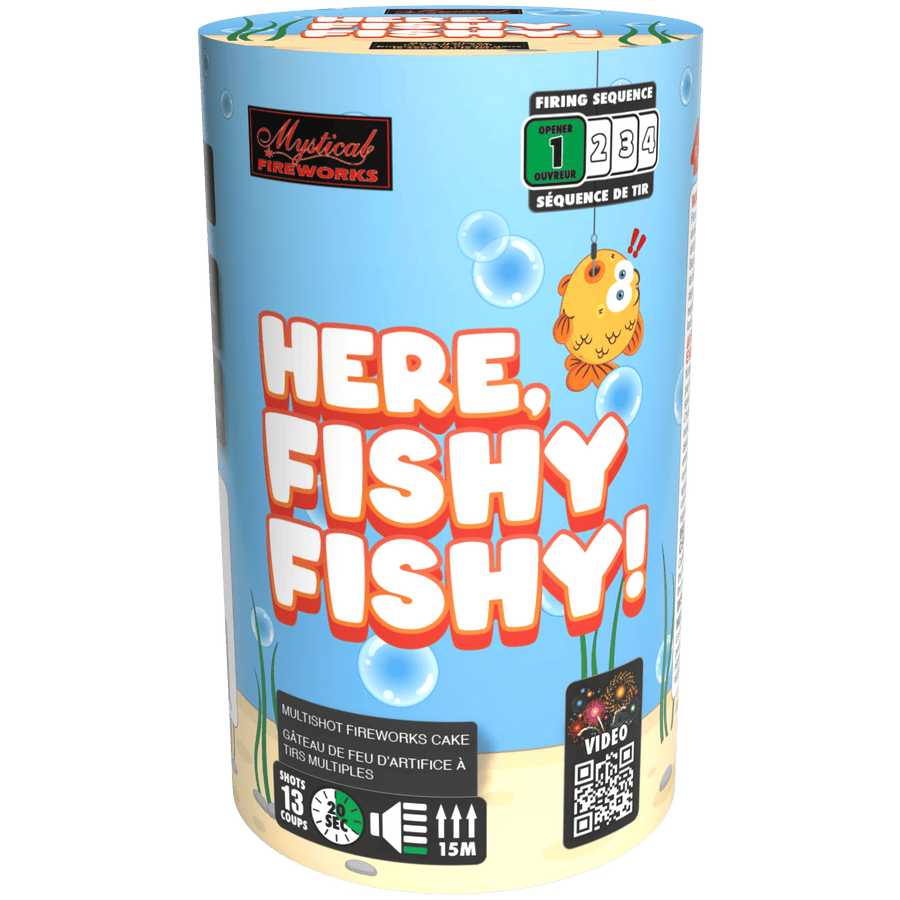 Mystical Fireworks Here, Fishy Fishy!