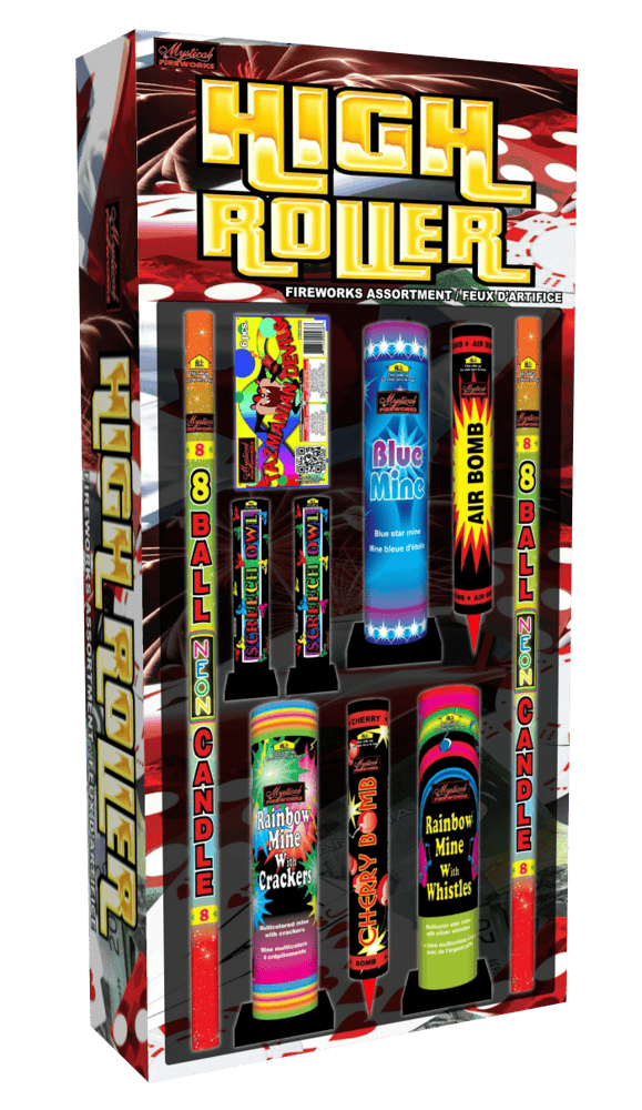 Mystical Fireworks Family Pack Assortment Each High Roller