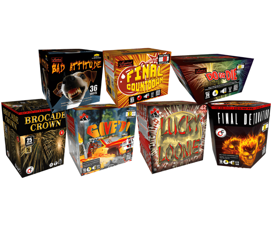 Mystical Fireworks Assortments Lucky 7 Mayhem