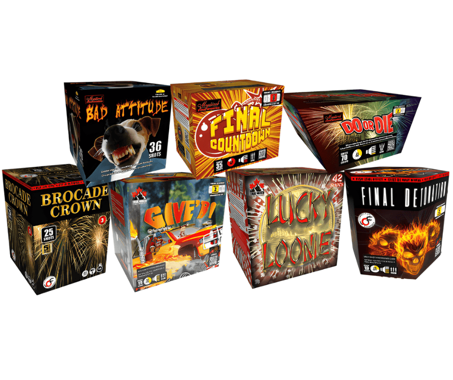 Mystical Fireworks Assortments Lucky 7 Mayhem