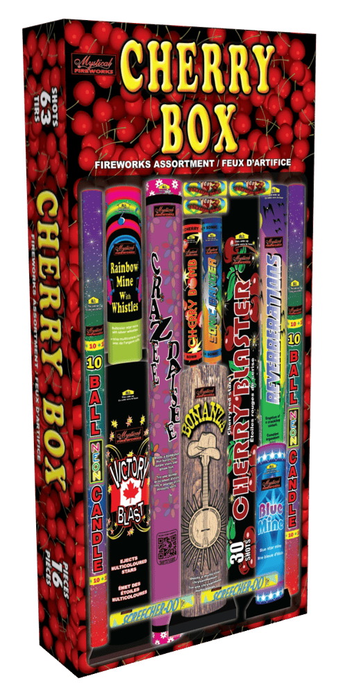 Mystical Fireworks Family Pack Assortment Each Mystical Cherry Box