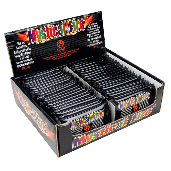 Mystical Fireworks Campfire Products Box (50 Packet's) Mystical Fire  - 50% OFF