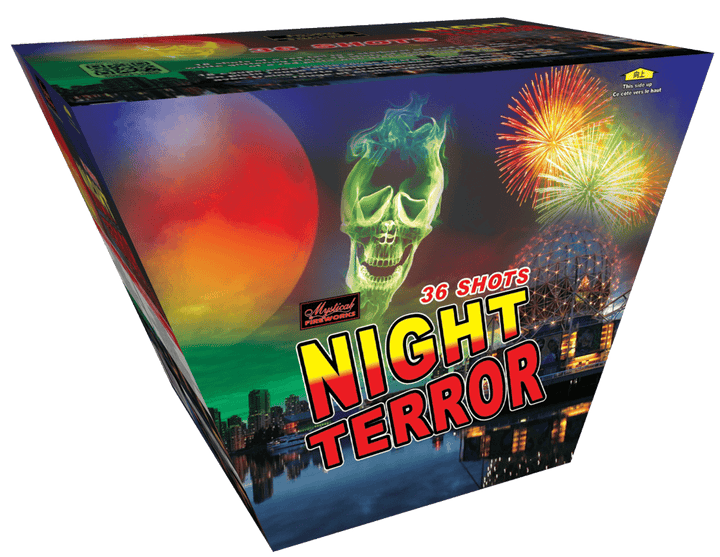 Fireworks Central Ltd. Cake - Fanned Night Terror