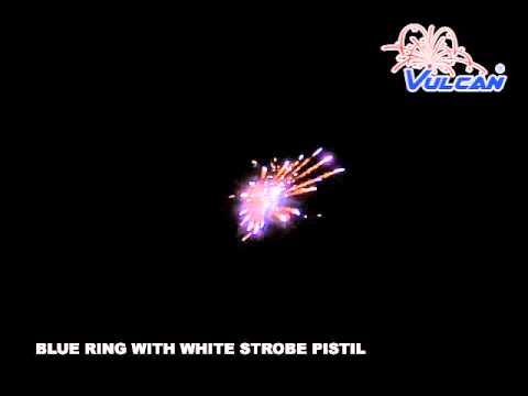 Blue Ring with White Strobe Pistil  - 50% OFF