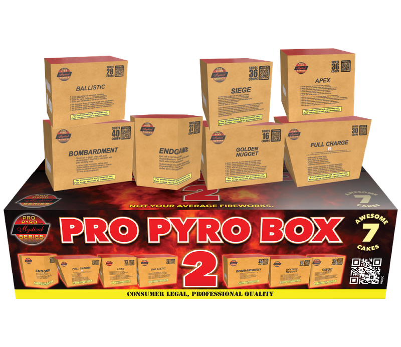 Mystical Pro Pyro Assortments Pro Pyro Box 2