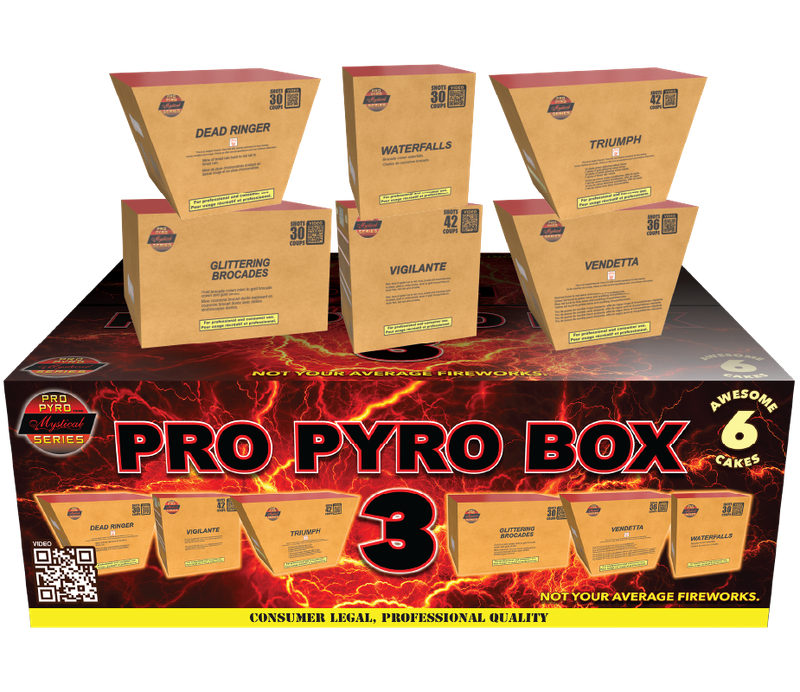 Mystical Pro Pyro Assortments Pro Pyro Box 3
