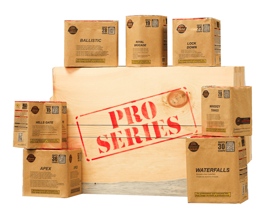 Mystical Pro Pyro Series Assortments Pro Series Crate