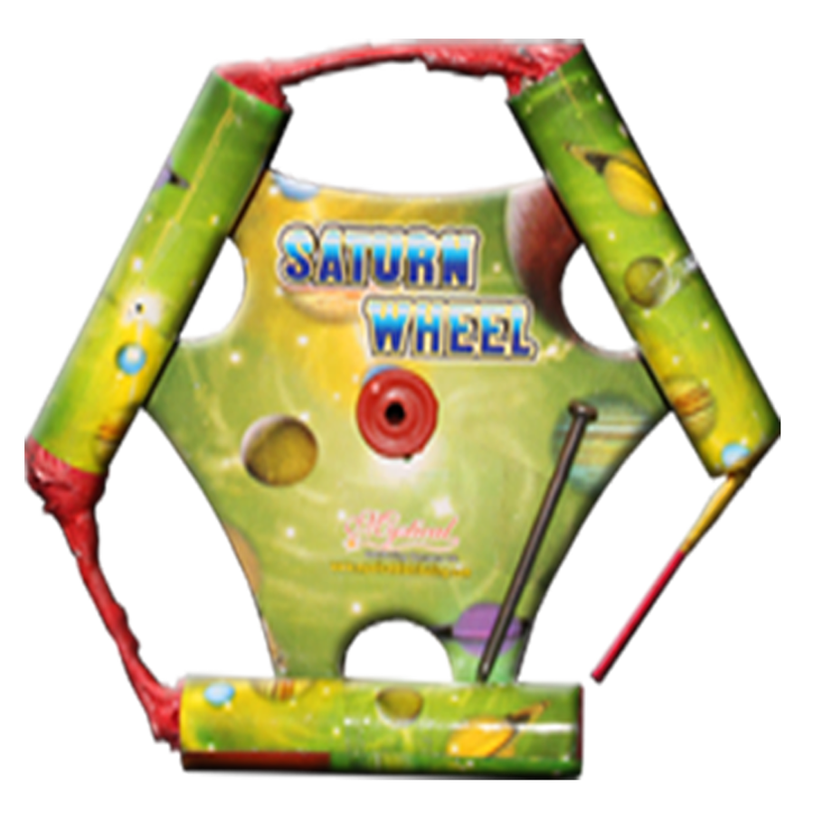 Mystical Fireworks Wheels Saturn Wheel