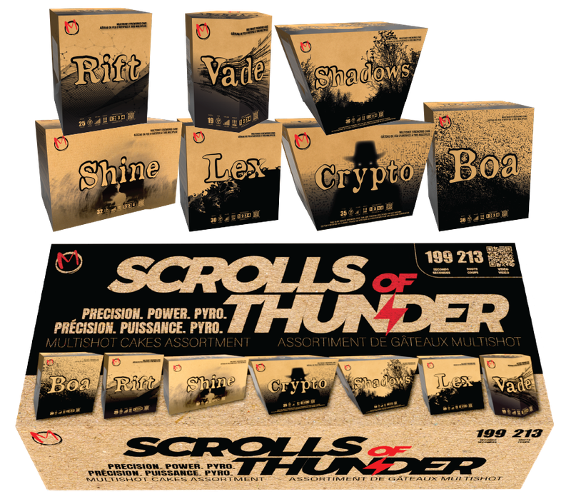 Mystical Fireworks Assortments Scrolls of Thunder
