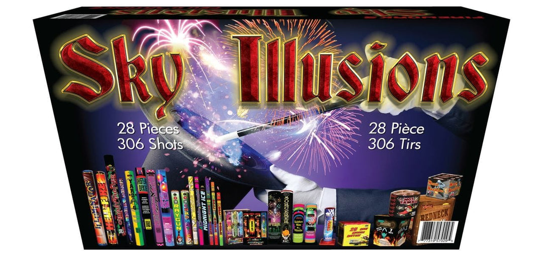 Mystical Fireworks Family Pack Assortment Sky Illusions