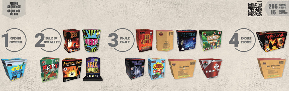 Mystical Fireworks Assortments Sky Lighter