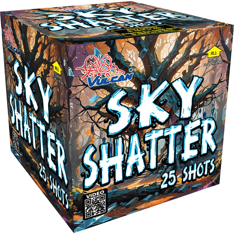 Vulcan Fireworks Cakes Sky Shatter