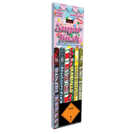 Mystical Fireworks Family Pack Assortment Sugar Rush