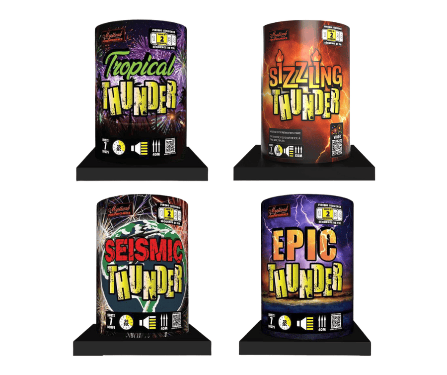 Mystical Fireworks Cake Thunder Bundle