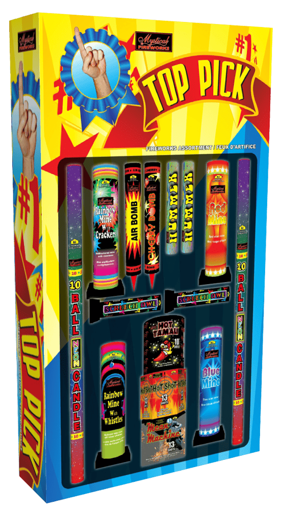Mystical Fireworks Family Pack Assortment Each Top Pick