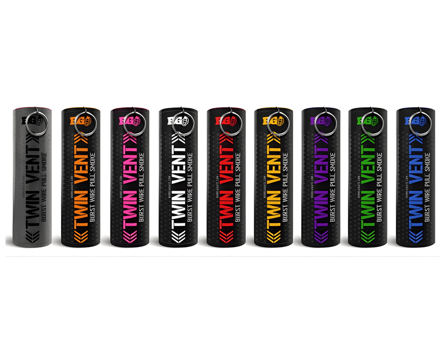 Enola Gaye Smoke Grenades Twin Vent Smoke Grenades (20 Seconds Burst )