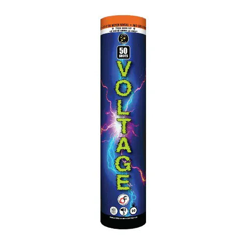 Competition Fireworks Roman Candles Voltage - 50 Shot Roman Candle