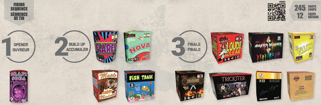 Mystical Fireworks Assortments 1 Assortment Weekend Warrior