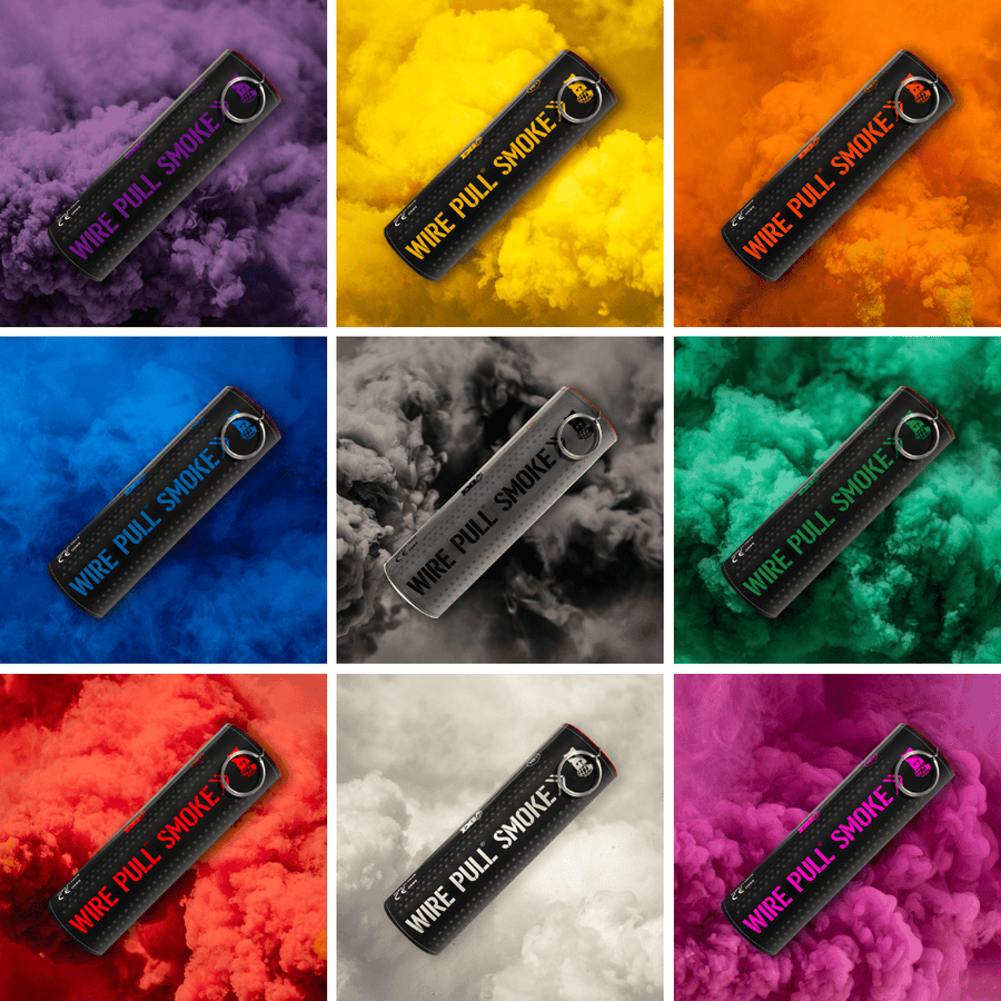 Enola Gaye Smoke Grenades WP40 Wire Pull Smoke Grenade (90 Seconds)