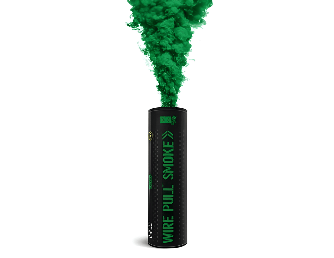 Enola Gaye Smoke Grenades Green WP40 Wire Pull Smoke Grenade (90 Seconds)