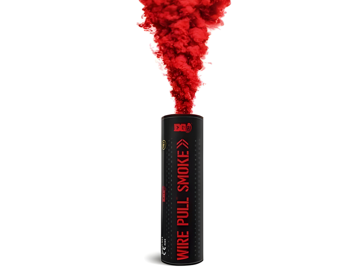 Enola Gaye Smoke Grenades Red WP40 Wire Pull Smoke Grenade (90 Seconds)