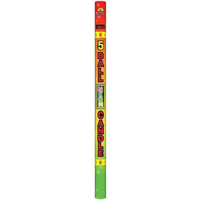 Mystical Fireworks Roman Candles 5 Ball Roman Candle