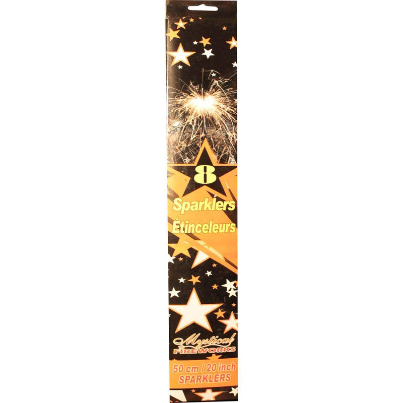 Mystical Fireworks Sparklers 50cm (20") Sparkler