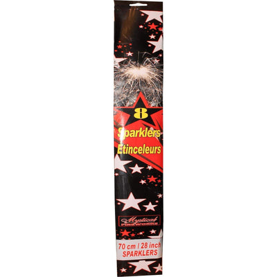 Mystical Fireworks Sparklers 70cm (28") Sparkler