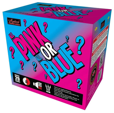 Mystical Fireworks Cakes All Blue