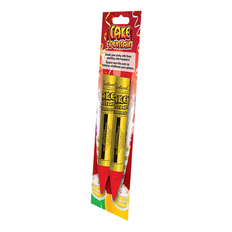 Mystical Fireworks Candle 2 Pack Cake Fountains