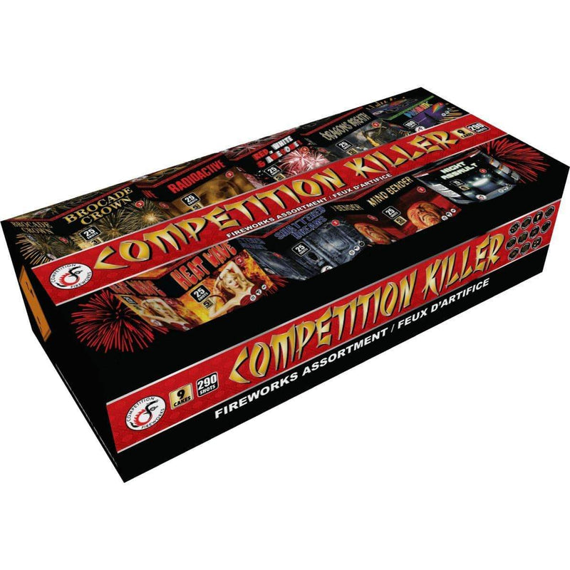 Competition Fireworks Family Pack Assortment Competition Killer