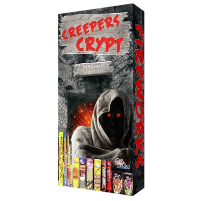 Vulcan Fireworks Family Pack Assortment Creepers Crypt