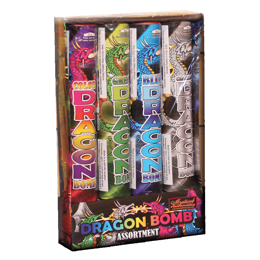 Mystical Fireworks Bombshells Dragon Bombs (4 pk)