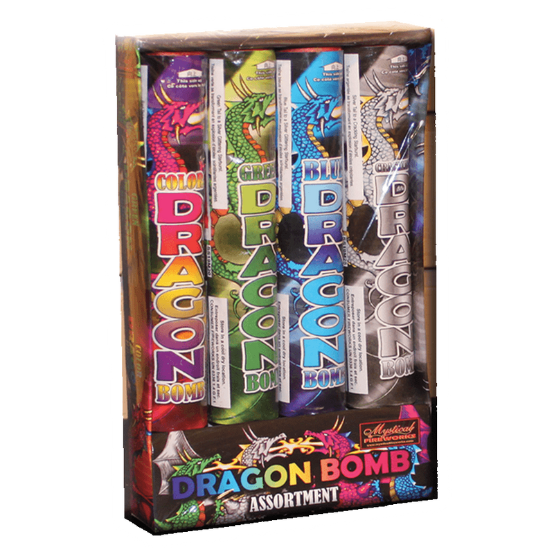 Mystical Fireworks Bombshells Dragon Bombs (4 pk)