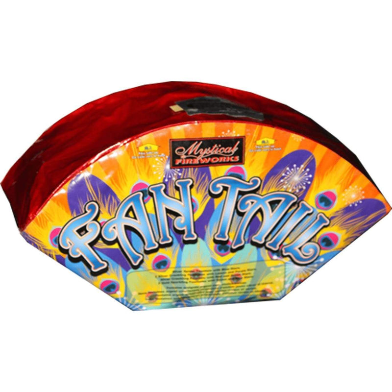 Mystical Fireworks Specialty Shaped Fountain Fan Tail