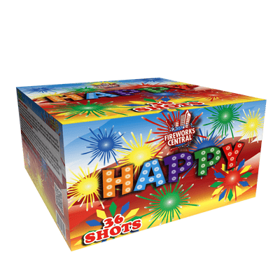 Fireworks Central Vertical Cakes Happy (36 shot)