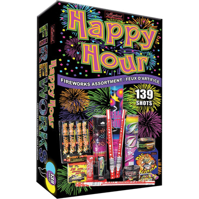 Mystical Fireworks Family Pack Assortment Happy Hour
