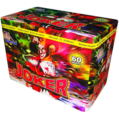Vulcan Fireworks Cakes Joker