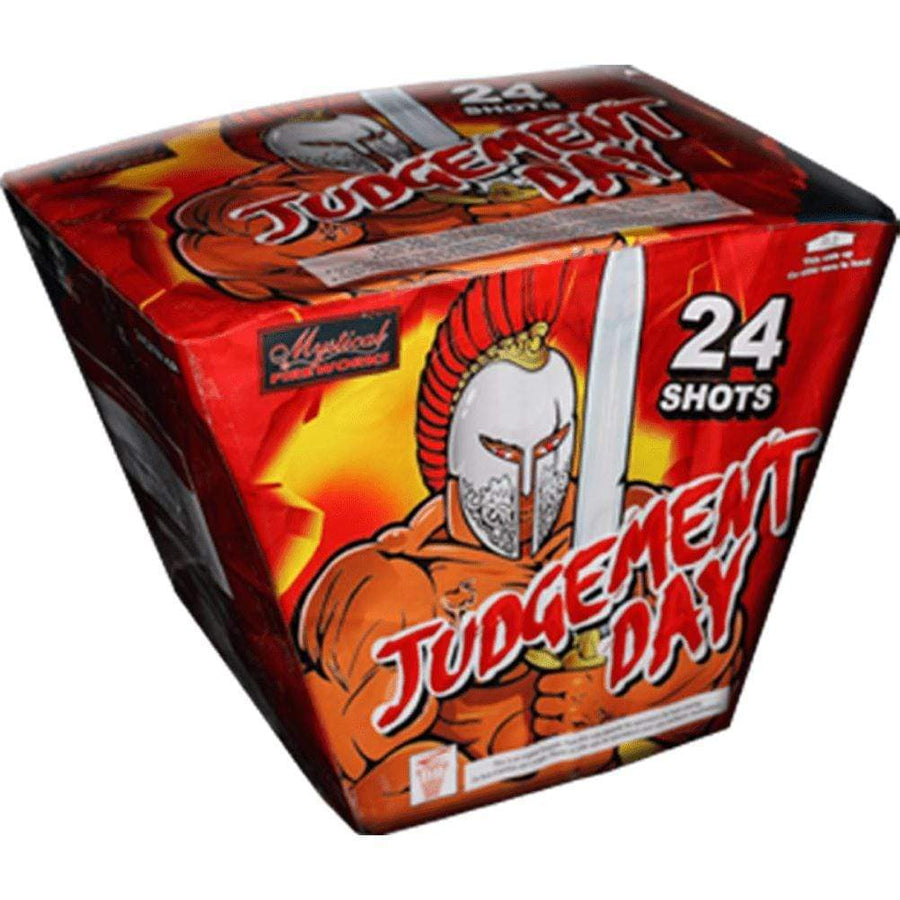 Mystical Fireworks Fanned Cakes Judgement Day