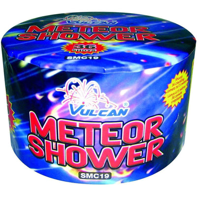 Vulcan Fireworks Cakes Meteor Shower