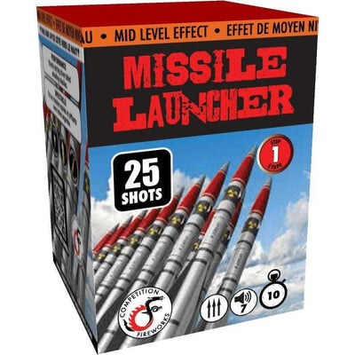 Competition Fireworks Missiles Each Missile Launcher