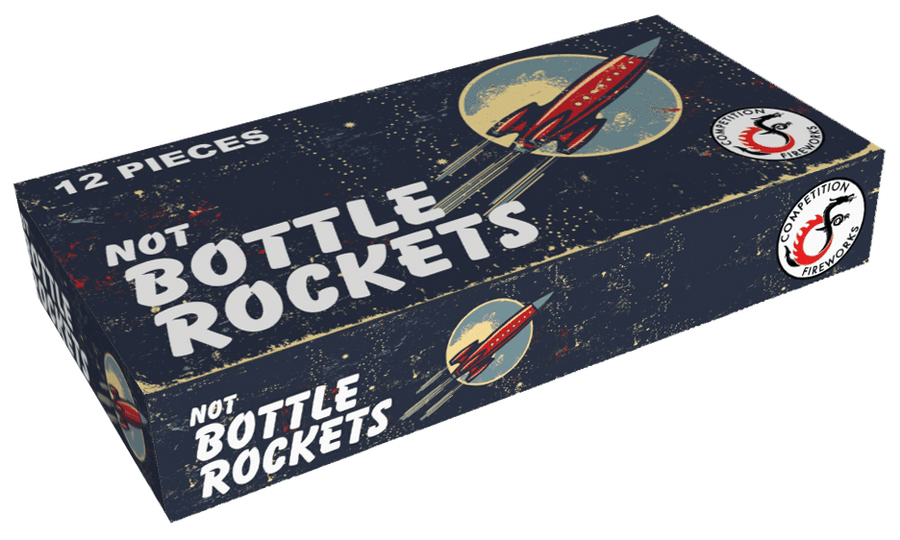 Competition Fireworks Rockets Pack Not Bottle Rockets