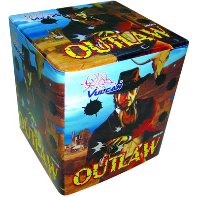 Vulcan Fireworks Cakes Outlaw