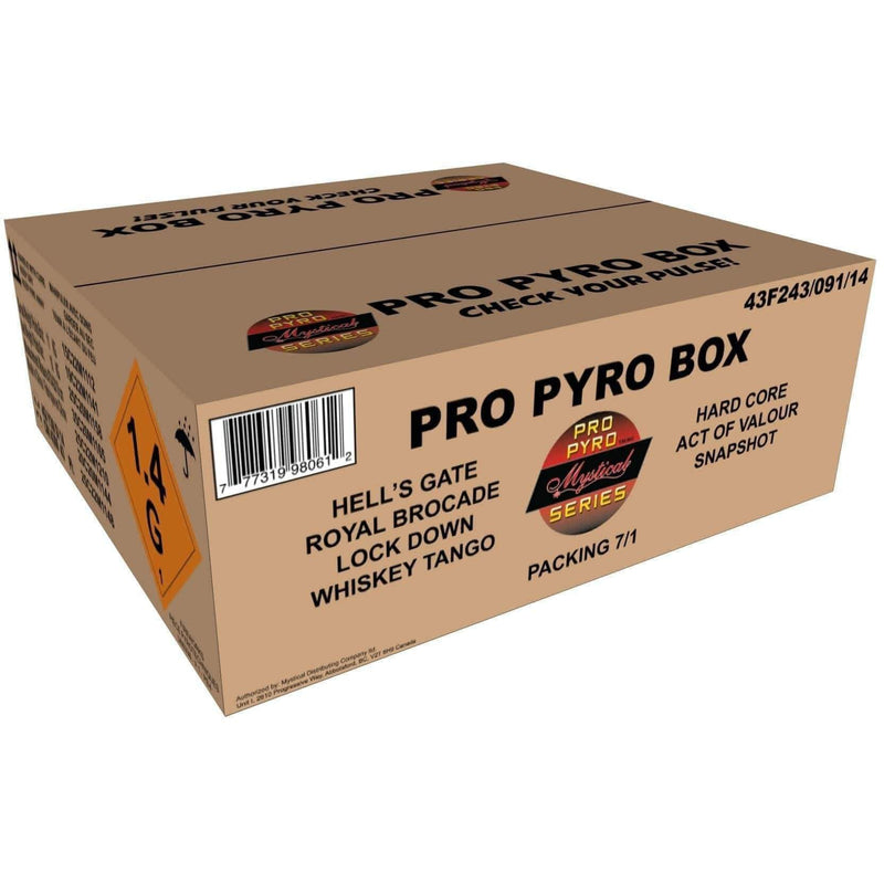 Mystical Pro Pyro Series Family Pack Assortment Pro Pyro Box