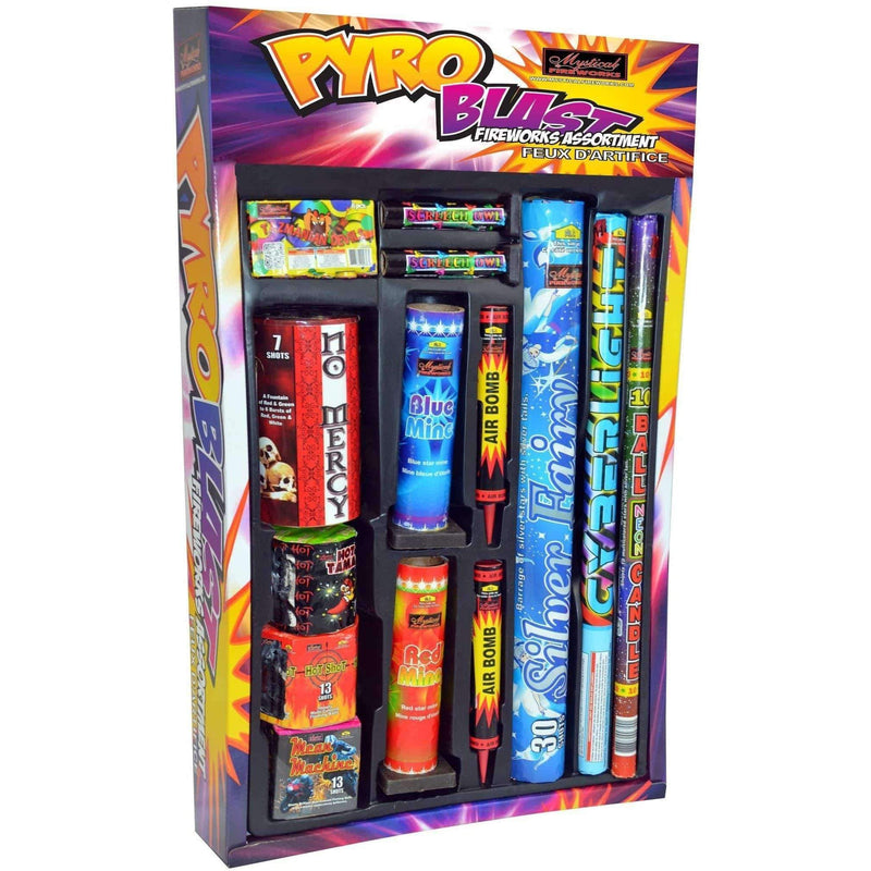 Mystical Fireworks Family Pack Assortment Pyro Blast