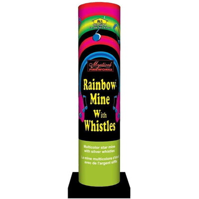 Mystical Fireworks Mines Rainbow Mine with Whistles