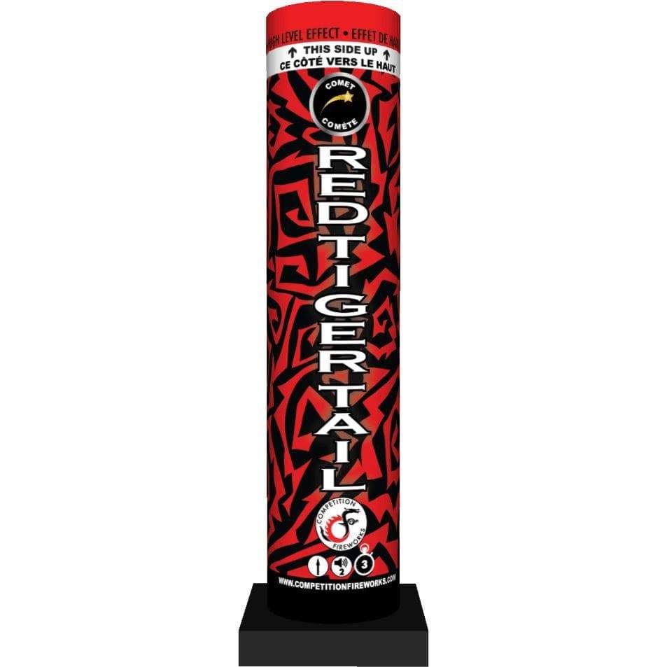Competition Fireworks Comet Red Tiger Tail