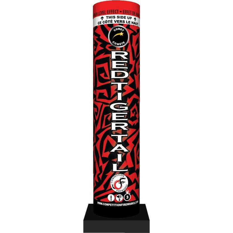 Competition Fireworks Comet Red Tiger Tail