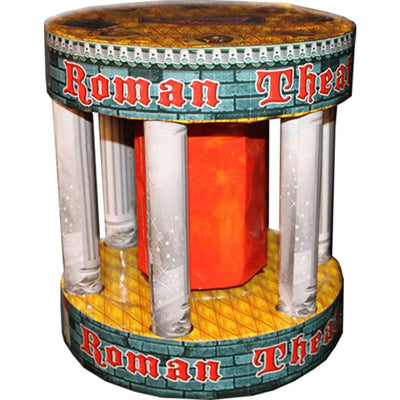 Mystical Fireworks Specialty Shaped Fountain Roman Theatre